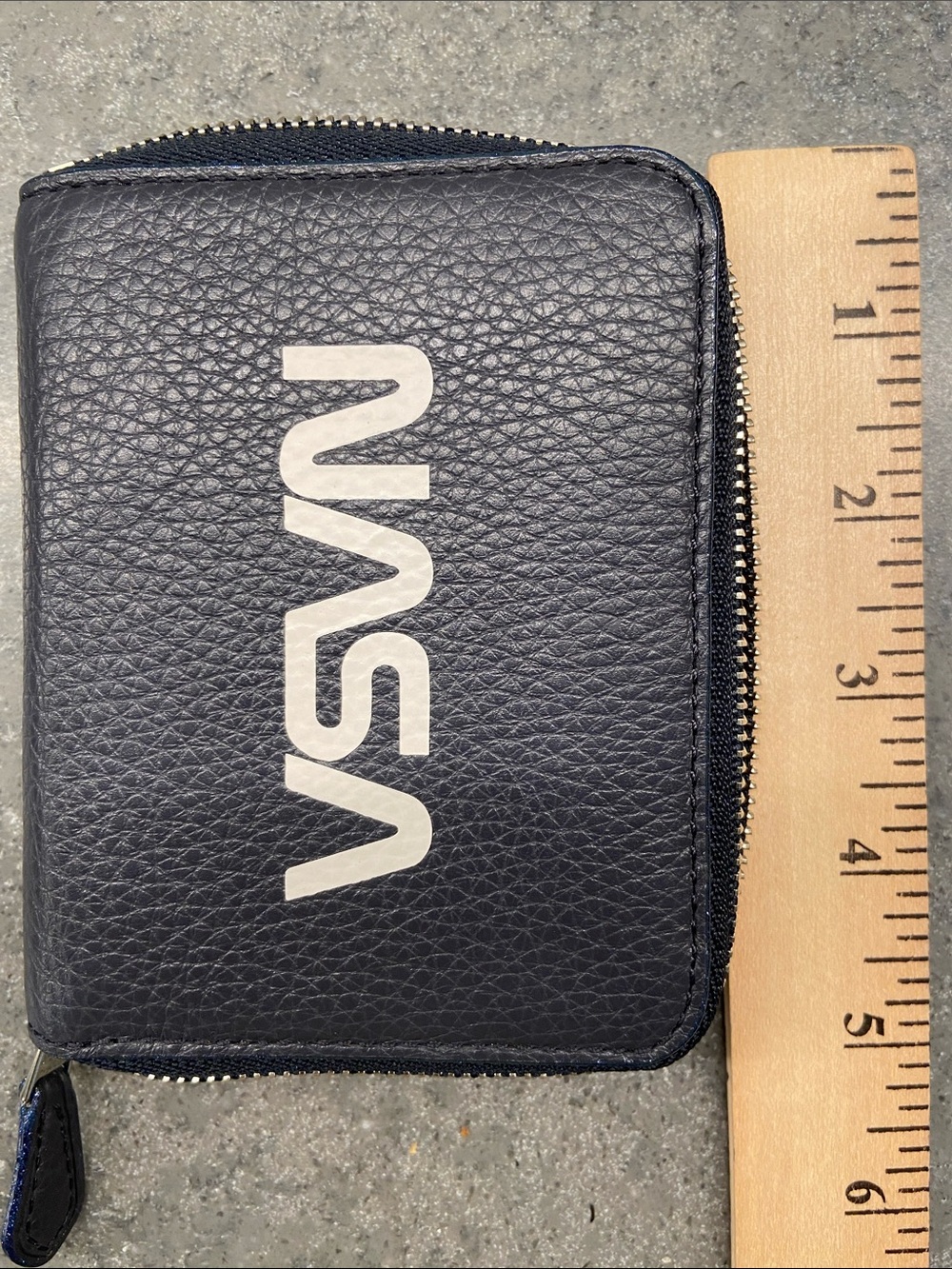 Coach NASA Logo Zip Wallet F30937 - Picture 5 of 5